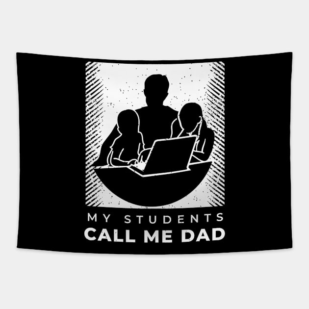 Homeschooling Outfit for Virtual Teacher Parents Homeschool Tapestry by AlleyField