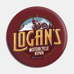 Logan's Motorcycle Repair (alternate) Pin