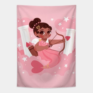 Cupid Mermaid Tapestry