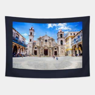 Havana Cathedral Catedral de San Cristobal Tapestry