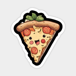 Kawaii Pizza Magnet