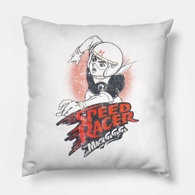 SPEED RACER MACH GOGOGO RETRO Pillow by mobilmogok99