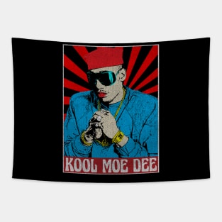 Kool Moe Dee 80s Pop Art Fan Art Tapestry