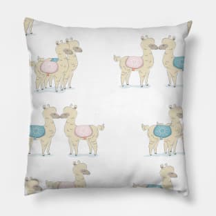 Llama Pattern Pillow