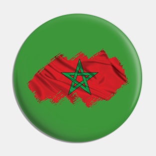 Moroccan Flag Pin