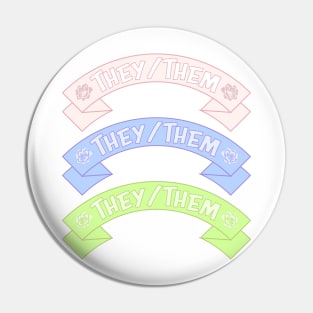 They/Them Assorted Pin