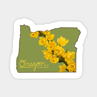 Oregon Grape State Flower Magnet