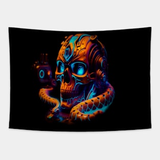 Skeleton Home Tapestry