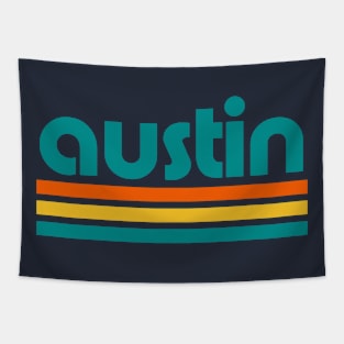 Retro Austin Stripes Tapestry