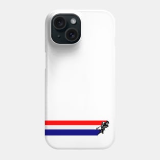 USA Stripe Lacrosse Phone Case