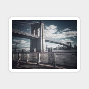 Two Bridges, Manhattan, New York City Magnet