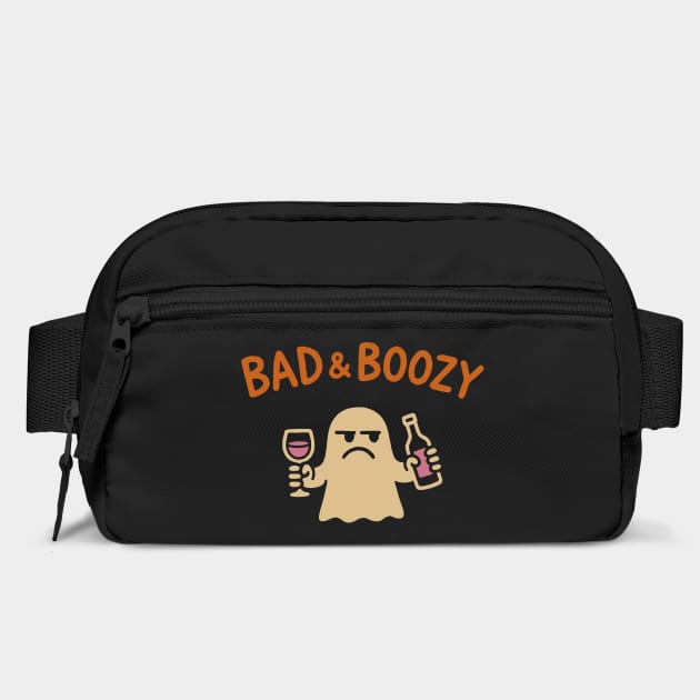 Bad and Boozy Funny Halloween Alcohol Humor by Anticorporati
