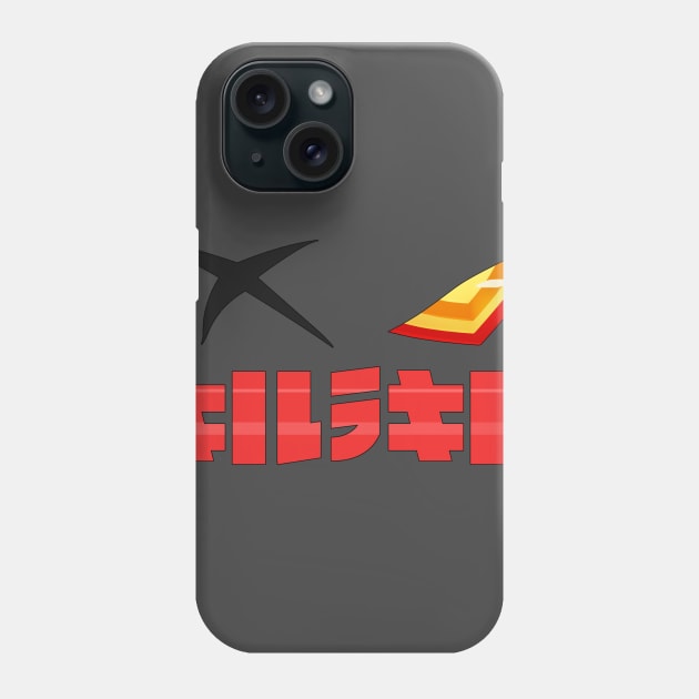 Kill la Kill Senketsu with logo Phone Case by Feecle