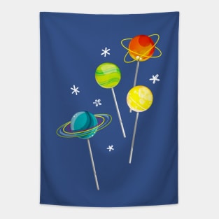 Candy Planets Tapestry