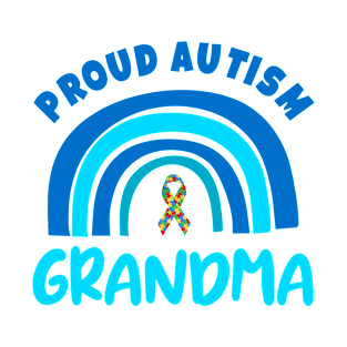 Proud Autism Grandma T-Shirt