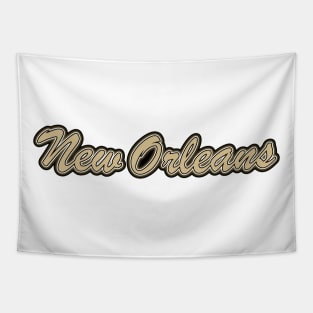 Football Fan of New Orleans Tapestry