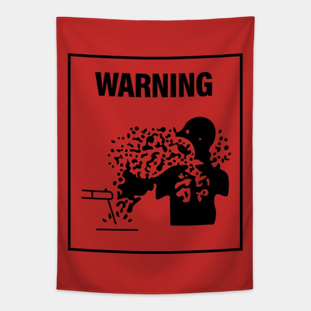 Warning! Tapestry by LordNeckbeard