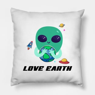 LOVE EARTH - Alien Collection Pillow