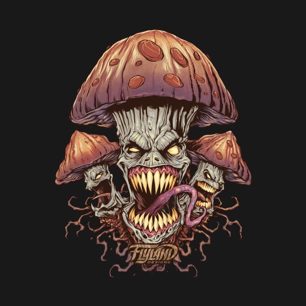 Evil Mushroom by FlylandDesigns