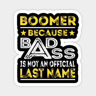 BOOMER Magnet