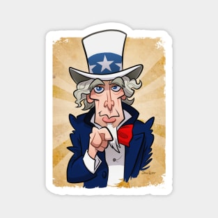 Uncle Sam Magnet