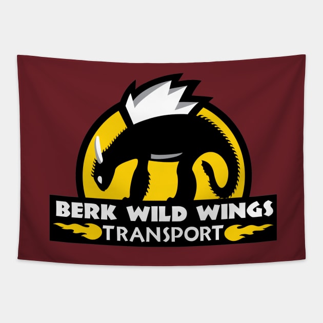 Berk Wild Wings Transport Tapestry by joefixit2