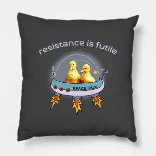 Resistance Is Futile Pillow