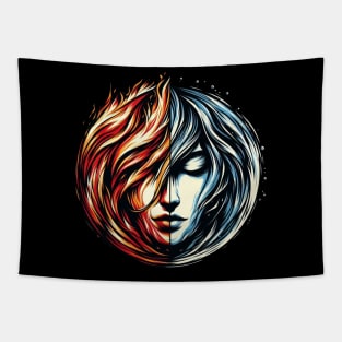 Fire & Ice Tapestry