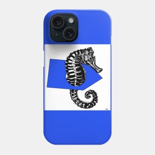 Graphics. Sea horse. Phone Case