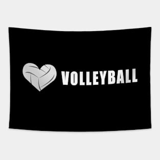 Love Volleyball Tapestry