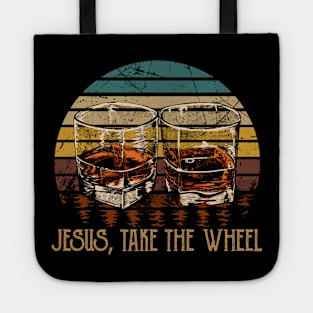 Jesus Take the Wheel Whisky Mug Tote