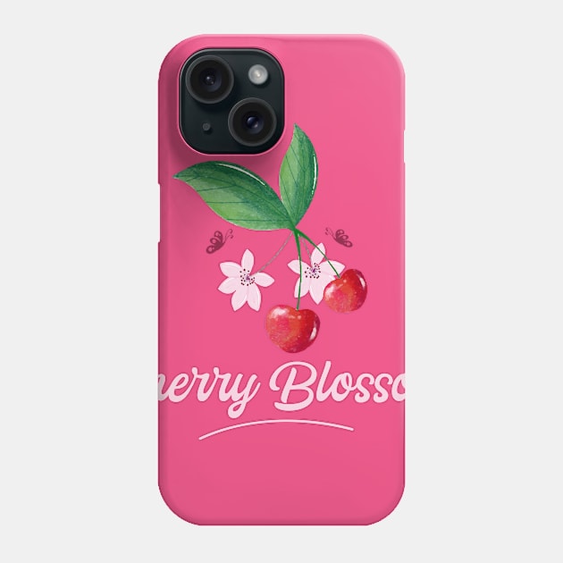 Cherry Blossom,Cherrylicious,Cherry fruit Phone Case by Elitawesome