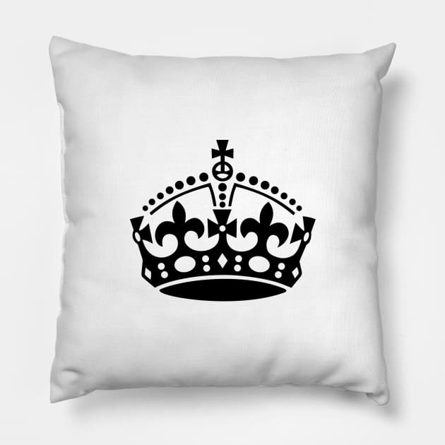 Keep Calm Pillow by PAVOCreative