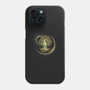 Golden Tree of Life Esoteric Emblem Phone Case