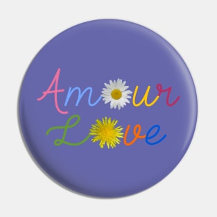 Amour Love Pin