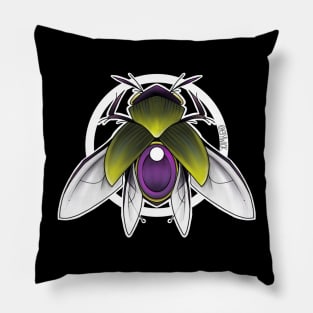 scarab (color) Pillow