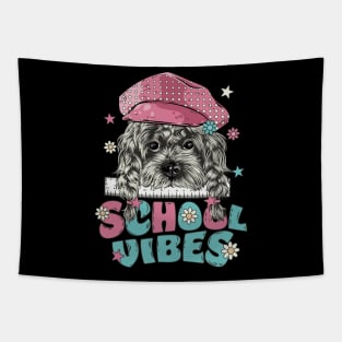 Groovy School Vibes Back to School Tapestry