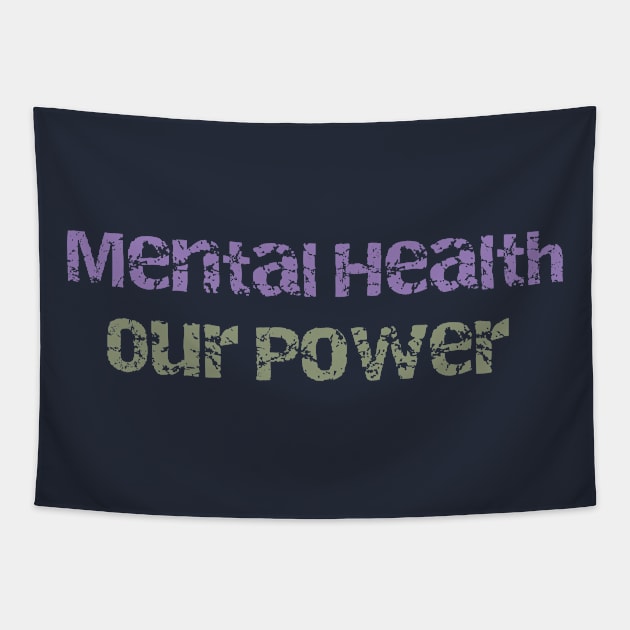 Mental Might Manifesto Tee Tapestry by Mohammad Ibne Ayub