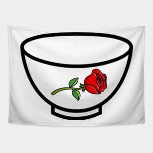 Rose Bowl Pun (Cartoon) Tapestry