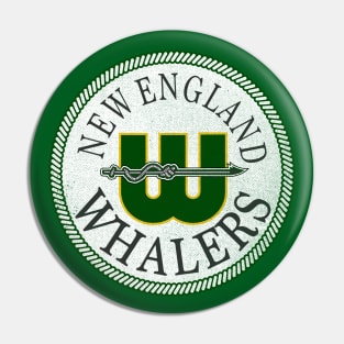 Defunct New England Whalers WHA Hockey 1975 Pin