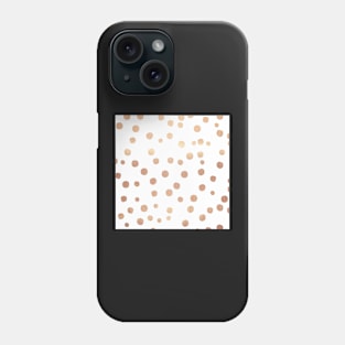 ROSE GOLD CONFETTI Phone Case