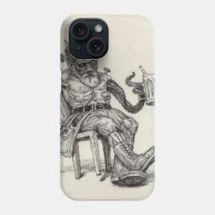 Frankenstein (With Background) Phone Case