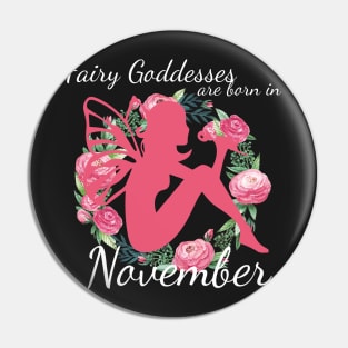 Fairy Goddesses Are Born In November Pin