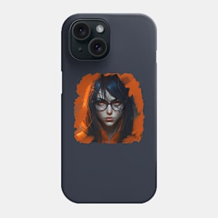 Wednesday girl Phone Case