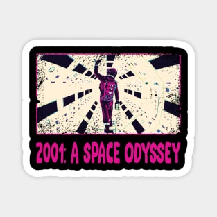 Monolith Mysteries 2001 A Odyssey Cinematic Fashion Tribute Magnet