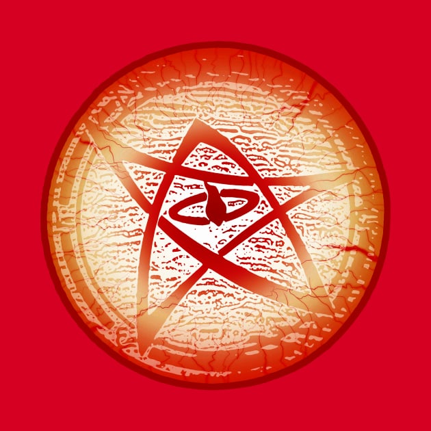 Elder Sign - blood disk by HtCRU