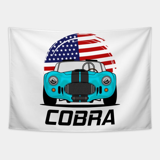 Shelby Cobra Tapestry by RacingSize