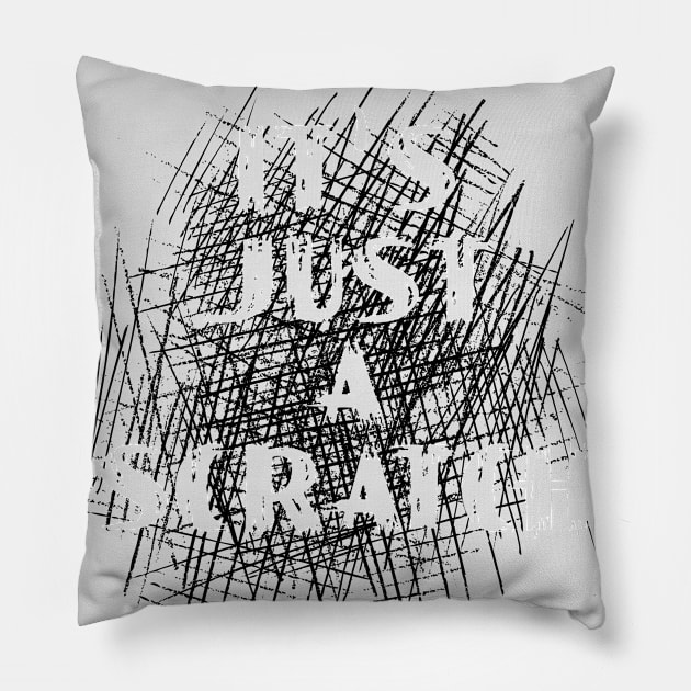 Buy Just a Scratch Birthday Gift. Pillow by KAOZ