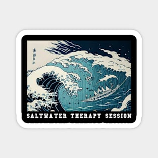 Saltwater Therapy Session Magnet