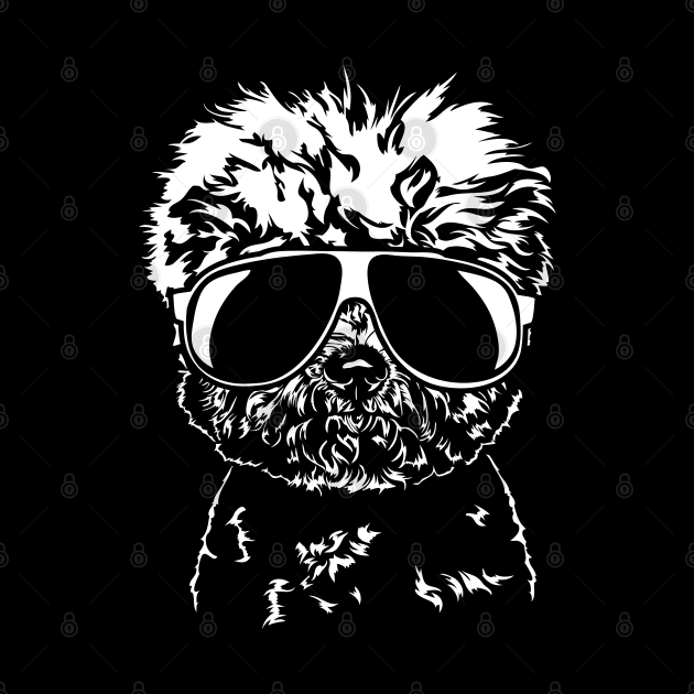 Bichon Frise sunglasses cool dog by wilsigns